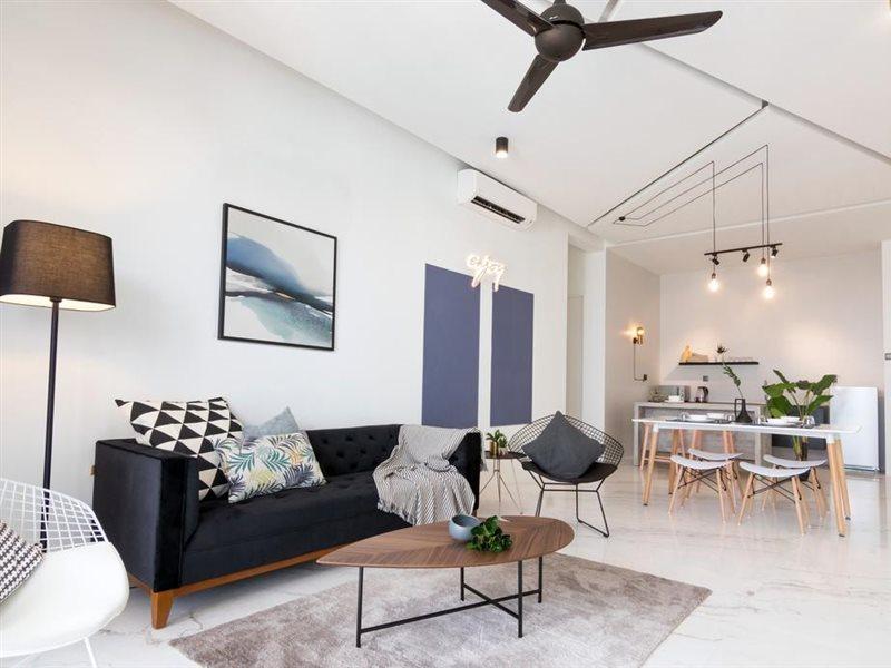 Arte Serviced Apartment @ Penang Gelugor Kültér fotó